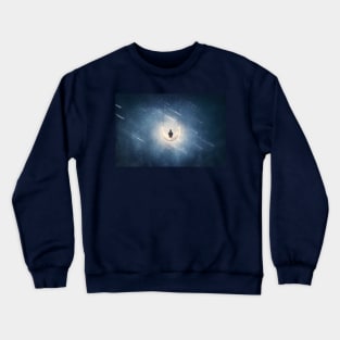 swaying on the crescent Crewneck Sweatshirt